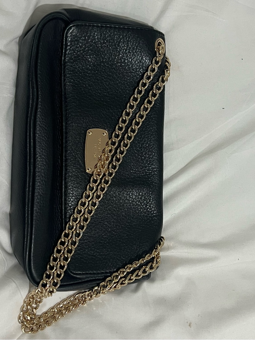 MICHAEL Michael Kors Black Leather Jet Set Chain Shoulder Bag - Picture 8 of 16